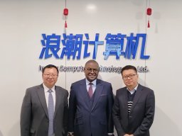 Visite de travail avec des partenaires leaders mondiaux dans le domaine de l'Intelligence Artificielle (IA)